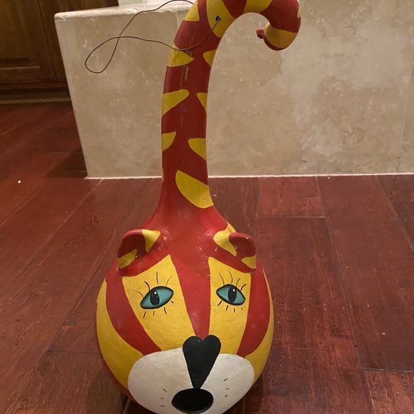 Cat Gord-O Bird House Cat Shaped Bird House Gord Cat Bird Nest - Picture 1 of 5